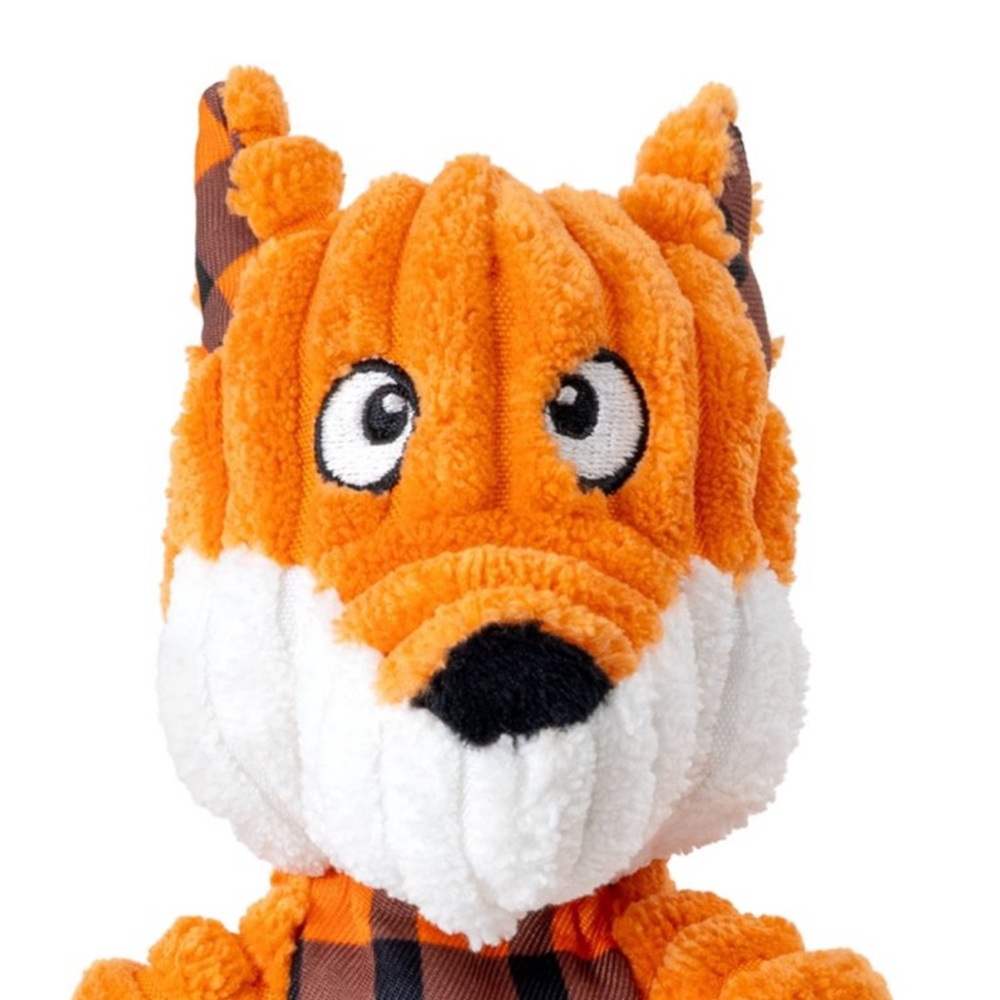 KONG Floppy Knots Fox Dog Stuffed Toy - Picture 3 of 4